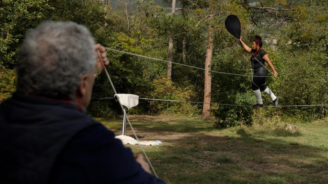 Nez NoirPHOTO-2024-10-07-17-21-52Michael Hartwell Scène du spectacle "Nez Noir"